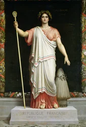 Allegorie der Republik, 1848